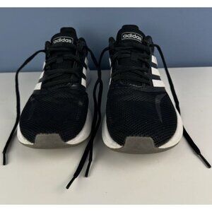 Adidas RunFalcon Women's Running Shoes Black White Size 8 - pre-owned